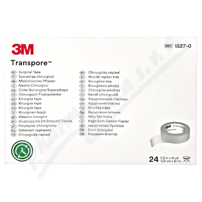 3M Transpore transp.náplast 1.25cmx9.15m 24ks