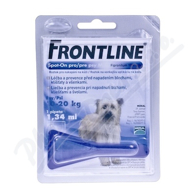 Frontline Spot On Dog M 1x1 pipeta 1.34ml